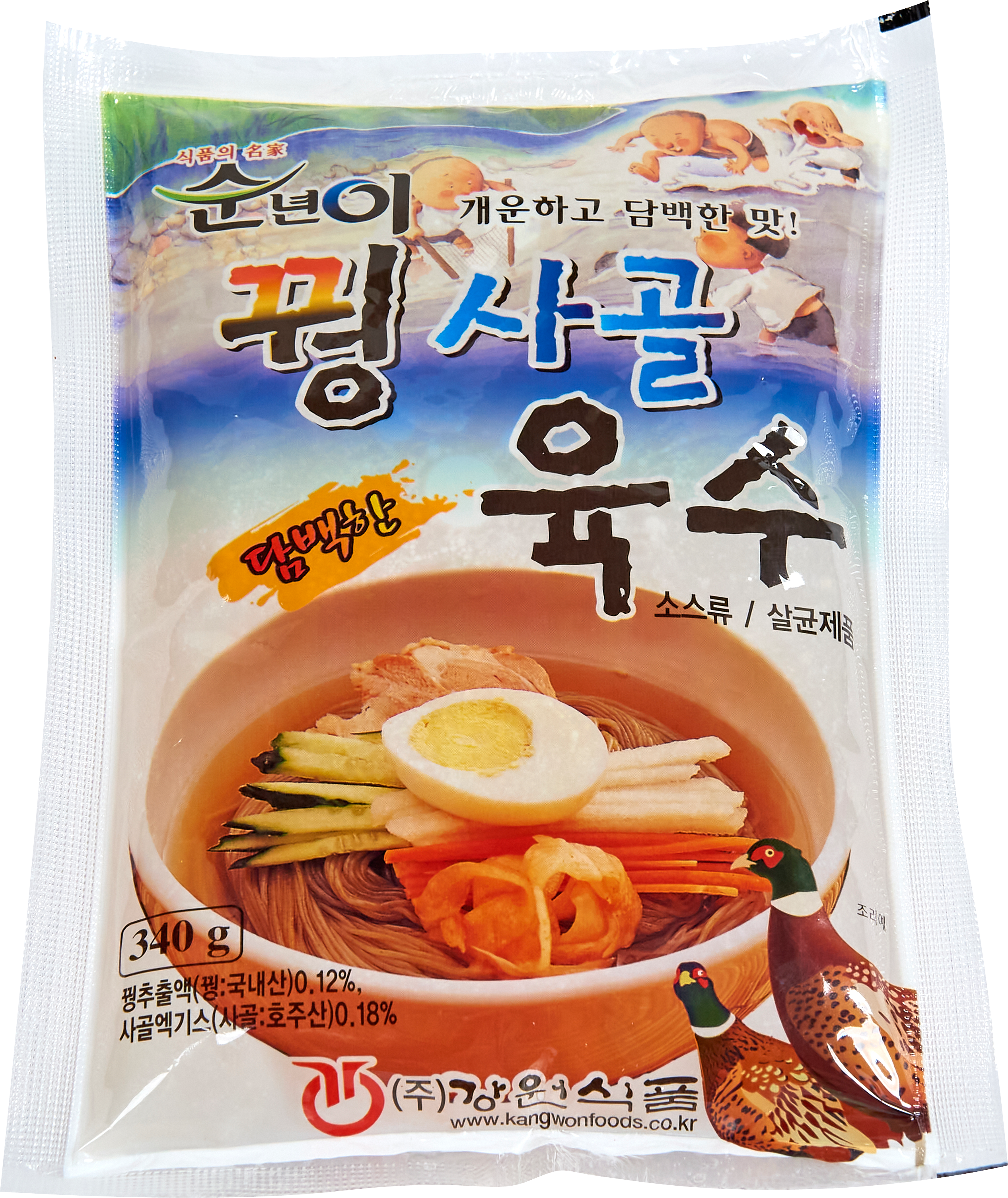 꿩사골육수 [340g]